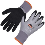 Proflex By Ergodyne Gray Coated Waterproof Winter Work Gloves, S, PR 7501